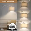 Floor Lamp for Living Room, Dimmable Arc Floor Lamp with