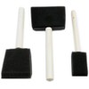 ROYAL BRUSH RFOMW-3P Foam Brush, 3-Pack Darkassorted, 1", 2" &