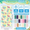 Peryiter 20 Pcs Large Flamingos Turkish Beach Towel 27.6"x55" Microfiber