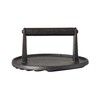 Farberware Barbecue Cast Iron Grill Press, 7-Inch, Black
