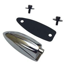 Single End Bass Drum Lugs - (10 Pack, Chrome)