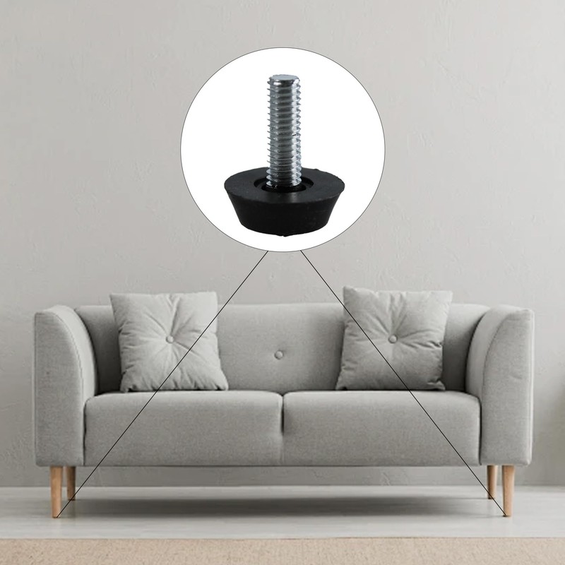 Septe Screw in Threaded Furniture Adjustable Levelers, Suitable for Chair