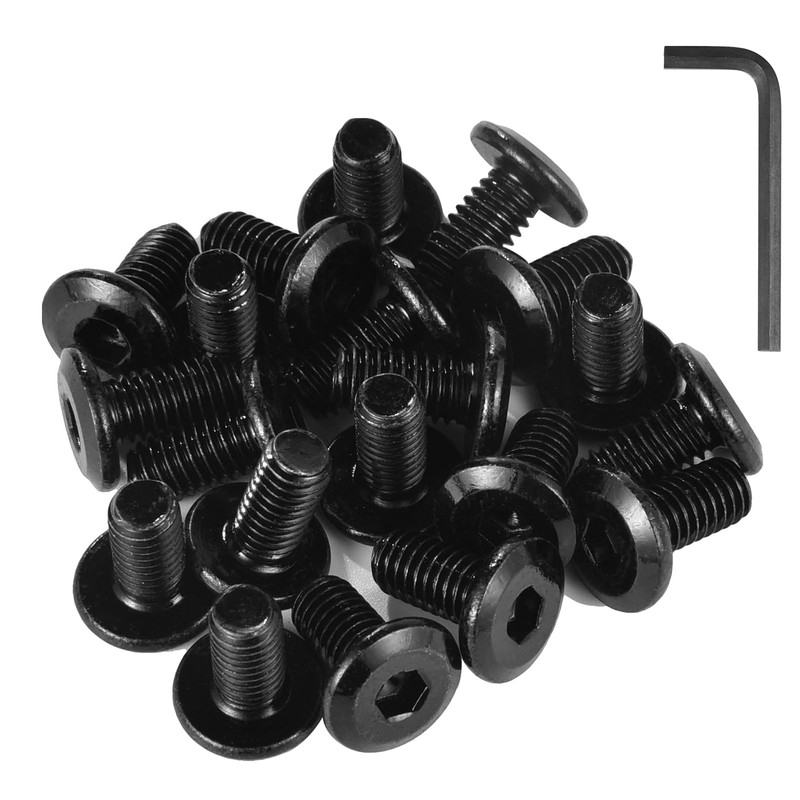 COCO Park M8-1.25 x 110mm Flat Head Socket Cap Screws