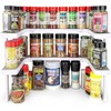 Spicy Shelf Deluxe - Expandable 2 Tiered Spice Rack Organizer