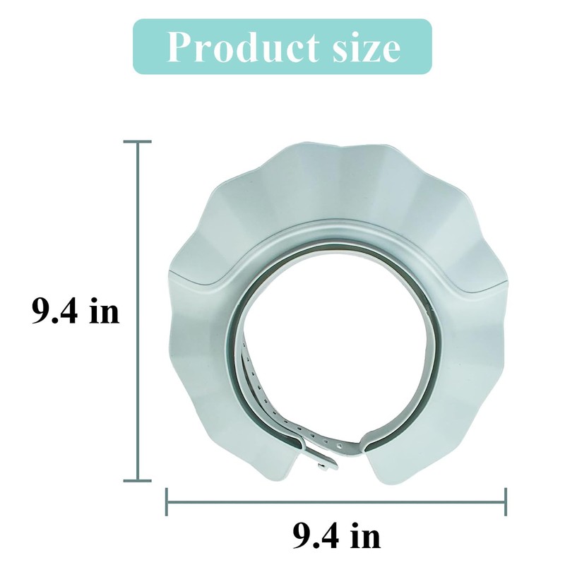 Baby Shower Cap Kids Shower Caps Shield Adjustable Hair Washing