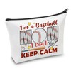 Baseball Mom Makeup Bag Baseball Mom Gift Baseball Mama Gift