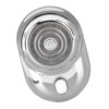 Electric Beard Clipper Men Mini Beard Trimmer Stainless Steel Digital