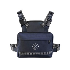 M13 Chest Rig - Chest Bag, Crossbody Shoulder Bag, Travel Bag, Purse in Various Designs (M13), navy