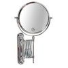 Deco Brothers Wall Mount Extendable Mirror, 8 Inch Double Side