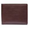 Bosca Navayo Slim 10 Pocket Wallet w/Removeable Flip I.D Passcase