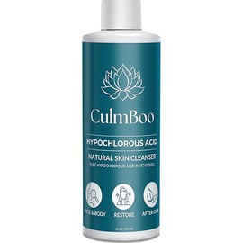 Hypochlorous Acid Spray for Face & Skin - Acne Prone Skin, Eczema, Natural Tattoo Aftercare, Piercing Aftercare Spray, Eye Lash Cleanser, Face Mist Toner, Wound Care Cleanser, HOCl Refill