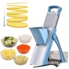 Mandoline Slicer Plus, Safe, Adjustable Vegetable Chopper, Perfect Kitchen Gift