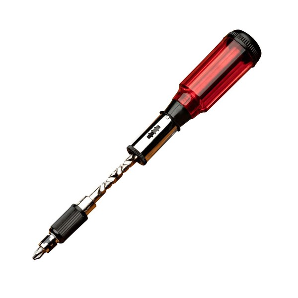 Kings County Tools Yankee Style Screwdriver | 7 Double-Sided Bits