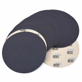 20PCS 6 in Wet Dry Sanding Discs 600-10000 Grit Random Orbital Sander Sandpapermaterial: Silicon Carbide, grit: 4000, size: 150mm