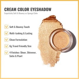 Oulac Glitzer Lidschatten Set | Lidschatten & Highlighter Duo| Glitzer Schmink| Wasserfest & Langlebig| Glitzer Finish| Verblendbares & faltenfreies Augen-Makeup| Vegan