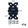 6Pcs Cabinet Door Hinges Black Kitchen Cabinet Hinges Black Hinges