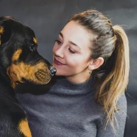 FANZE 925 Sterling Silver Cute Cubic Zirconia Dog's Paws Footprint Dangle Pierced Earrings Puppy Dog Cat Pet Paw Print Love Heart Earrings for Women Cute Jewelry Gift for Chrismas/Holiday