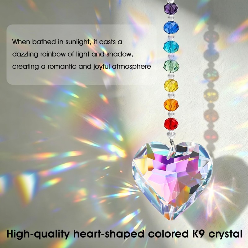 Sister Gifts from Sister,Birthday Gifts for Women Friend Crystal Suncatcher