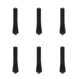 BVMAG Dual Band Antenna 144/430MHZ Mini Short Stubby Antenna for Baofeng UV-5R UV-82 BF-888S 666S 777S TK240 TK278 Walkie Talkie Two Way Radio 6Pack