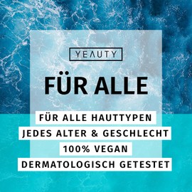 *NEW* YEAUTY Deep Hydration Eye Pad Mask, Moisturising Eye Pads with Aloe Vera, Hyaluronic and Vitamin E for Dry and Chapped Skin, for an Optimally Moisturized Eye Area, Pack of 25