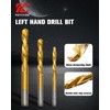 ROTATION 10-Piece Screw Extractor and Drill Bits Set, Bolt Remover