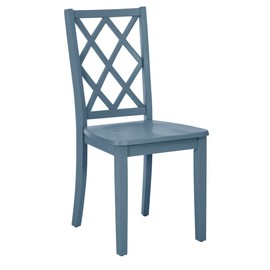 Powell Blue Graphite Conolly Dining Side Chair