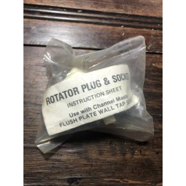 Channel Master Antenna Rotator Plug And Socket 7301 5-pin NOS