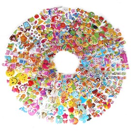 VEYLIN Stickers Reward Children, Reward, Various Types, Waterproof, 3D Kids, Cute, Set of 100