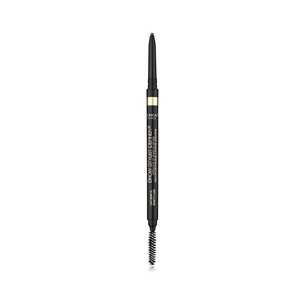 L'Oreal Brow Stylist Definer Waterproof Eyebrow Pencil, Light Brunette 0.003 Ounce (1 Count)