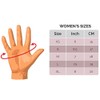 Riparo Women's Unlined Leather Driving and Riding Gloves (7, Red)