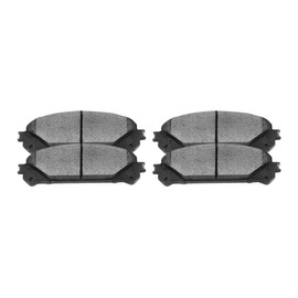 AutoShack Front and Rear Ceramic Brake Pads Set 8pcs Replacement for 2011-2020 Toyota Sienna 2014-2019 Highlander 2010 2011 2012 2013 2014 2015 Lexus RX350 RX450h 2.7L 3.5L V6 AWD FWD SCD1391-1324