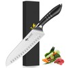 MAD SHARK 8 Inch Santoku Knife - Ultra Sharp Japanese