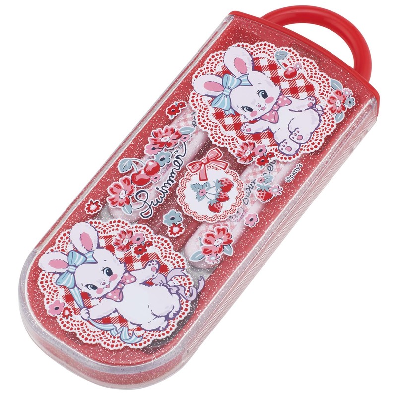Skater TACC2AG Children's Bento Trio Set, Chopsticks, Spoon, Fork, Kids'