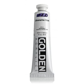 Pro-Art Golden Heavy Body Acrylic Paint 2 oz-Ultramarine Violet
