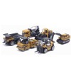 1/64 Mini Alloy Truck Engineering RC Car Toys Model Set