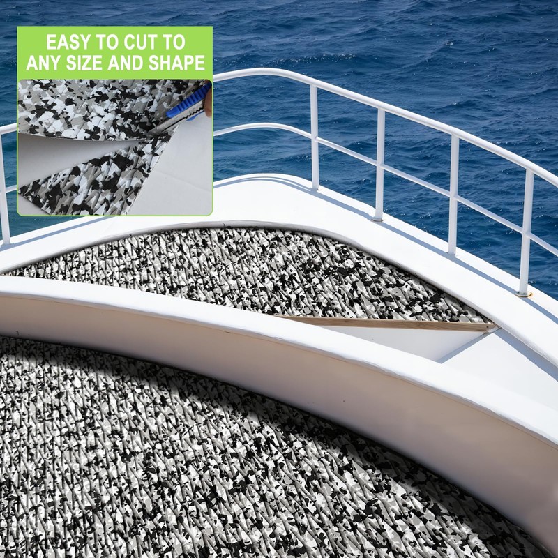 Sea Deck Boat Flooring EVA Foam Boat Decking Self Adhesive