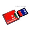 CHENYANG CY SD SDHC SDXCからCF コンパクトフラッシュメモリーカードアダプターリーダータイプI 16/32/64/128GB CFからSDカードへのコンバーター