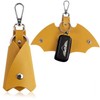WOO LANDO Set of 2 Superhero Bat Key Fob Faux