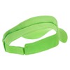 Lime Green Sun Visor Hat - Single Piece