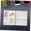 DOITOOL Photo Album Case Transparent Storage for Photos Train Tickets