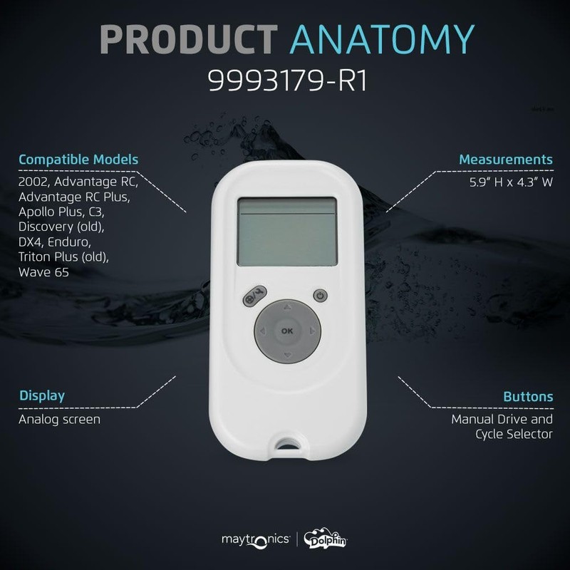 Dolphin Genuine Replacement Part — Basic Remote Control — Total