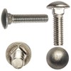 5/16-18 x 1-3/4" Carriage Bolts, Round Head, Square Neck, Stainless