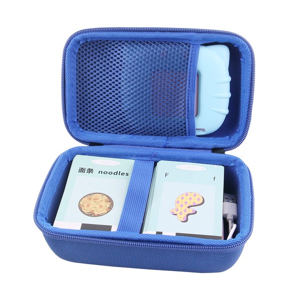 WERJIA Hard Carrying Case for Airbition/Aullsaty/Lapare/Eaever/QuTZ/TimingSXD/Startcan Talking Flash Cards Toddler