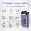 Duttek USB C Coupler 40Gbps,USB C female to female coupler