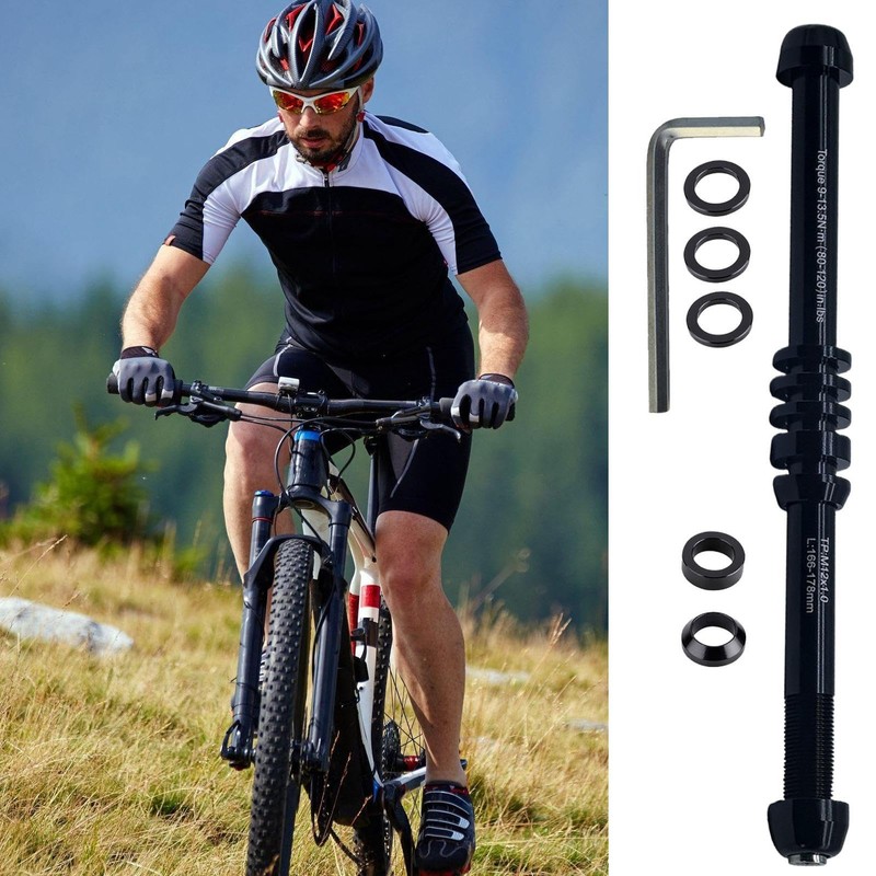 Trainer Skewer for Bike,Cycle Rear Wheel Trainer Replacement Axle Adapter