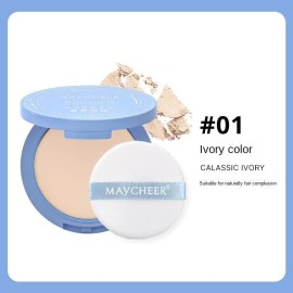 Polvo Compacto 3 Tonos Impermeable Mate