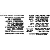 FACTORY BACKING Flat track mx Custom Pre Printed Number plate