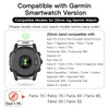 OVERSTEP Nylon Band Compatible with Garmin Fenix 7/Fenix 8 47mm