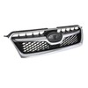 MUTUSAISI Front Bumper Upper Grille Chrome Grill Compatible with 2012-2016