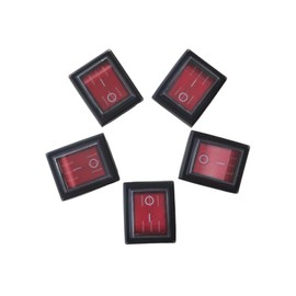 RK1-01 SOKEN Waterproof Rocker Switch ON-OFF DPST Coffee Maker Switch 125/250V 4-pin (5)